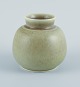 Per Linnemann-Schmidt (1912-1999) for Palshus, Denmark.
Ceramic vase in hare fur glaze with green tones.