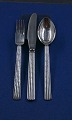 Antikkram presents: Bernadotte Georg Jensen Danish silver flatware, settings dinner cutlery of 3 pieces