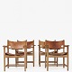 Roxy Klassik presents: Børge Mogensen / Fredericia FurnitureBM 3238 - Set of 4 dining chairs (hunting chairs) ...