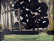 Ch. Kleiber, oil on panel, abstract park landscape.
"Villa Borghese" (Rome).
Mid 20 c.