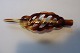 An old hair slide
It might be made of horn, - but we do not know
L: about 9,5cm
In a good  condition