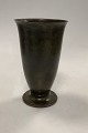 Stor Bronze Vase fra Ægte Ildfast 21cm