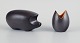 Two pieces of French ceramics.
Modernist design.
