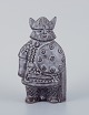 Taisto Kaasinen for Upsala-Ekeby, ceramic sculpture of a Viking.
Grey glaze.