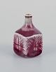 Stig Lindberg (1916-1982), Gustavsberg - Studio Hand, miniature vase i 
aniara glasur.