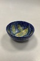 Grethe Reese Keramik Skål i blå og gul