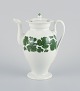 Meissen Green Ivy Vine, coffee pot.