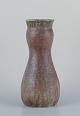 Patrick Nordström for Royal Copenhagen. Large unique ceramic vase in eggshell 
glaze.