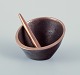 Jacques Lauterbach, French artist. Mortar and pestle in solid bronze.