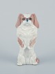 Royal Copenhagen, porcelain figurine of standing Pekingese dog.