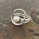 Galleri NT præsenterer: Skulpturel ring af sterling sølv