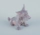 Dahl Jensen, porcelain figurine of a sitting Scottish Terrier.