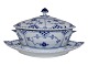 Antik K presents: Blue Fluted Full LaceLidded gravy boat