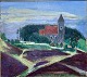 Dansk Kunstgalleri presents: Jens Søndergaard 1895-1956ca 195062 x 70 cm. (68 x 76 cm)