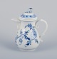 Meissen, Germany. Blue Onion-patterned mocha pot. Lid with flower bud. 
Hand-decorated.