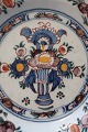 ViKaLi 
presents: 
Antique 
Delft plate(s)
3 rare alike 
handmade
Polycrom 
decorated
Decorated with 
a vase with ...