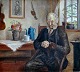 Pegasus – Kunst 
- Antik - 
Design 
präsentiert: 
Vermehren, 
Yelva (1878 - 
1980) Dänemark: 
Porträt eines 
Mannes
