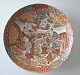 Satsuma 
tallerken, 
Japan,19. årh.
