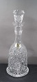 Polonia crystal carafe with original stopper 30cm