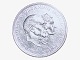 Broche i form af dansk sølv erindringsmønt fra 
1960