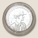 Moster Olga - 
Antik og Design 
presents: 
DKK 200 
Silver coin
Queen 
Margrethe
50th birthday
1990
*DKK 250