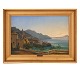Aabenraa 
Antikvitetshandel 
presents: 
Morten 
Jepsen, 
Denmark, 
1826-1903, oil 
on canvas, 
landscape Italy 
circa ...