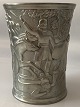 Ib Just, 
Andersen 
1884-1943 Tin 
vase / Tinkrus 
Dannebrog