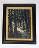 Oil Painting - Canvas - Black &  Gilded Wooden Frame - Signed By John Pedersen 
"Bornholm"
Great condition
