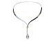 Georg Jensen sterling silver
Neckring with Rock Cristal by Torun