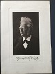 Fotogravure - 
portræt af 
forfatteren 
Bjørnstjerne 
Bjørnson.