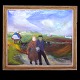 Aabenraa 
Antikvitetshandel 
presents: 
Jens 
Søndergaard, 
Denmark, 
1895-1957, oil 
on canvas. 
Landscape, 
Denmark. ...