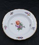 Full Saxon Flower Royal Copenhagen Danish 
porcelain, porridge plates 20cm
