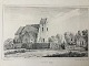Radering af 
F.E. Bording - 
Idestrup Kirke 
på Falster ca 
...