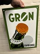 Emaljeskilt 
'GRØN TUBORG'