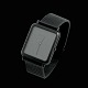 Bestik.dk presents: Georg Jensen. Wrist Watch #348 - Black - Thorup & Bonderup.