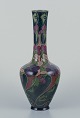 Zuid-Holland, 
Gouda. Unik Art 
Nouveau vase i 
glaseret ...