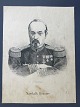 Litografi - 
Portræt af den 
franske Marskal 
Francois ...
