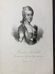 Litografi af 
Em. Bærentzen - 
Portræt af HM 
Dronning ...
