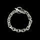 Bestik.dk presents: Aarre & Krogh - Denmark. Sterling Silver Anchor Chain Bracelet. 47g.
