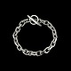 Bestik.dk presents: Danish Sterling Silver Anchor Chain Bracelet. 58g.