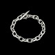 Bestik.dk presents: Danish Sterling Silver Anchor Chain Bracelet. 53g.