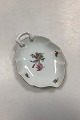 Danam Antik 
presents: 
Bing and 
Grøndahl Saxon 
Flower, White 
Small 
Leaf-shaped 
Dish No. 356