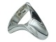Georg Jensen Silver
Large sculptural ring  - Size 51