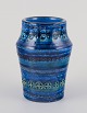 Aldo Londi for 
Bitossi. Vase i 
Rimini-blå 
glaseret ...