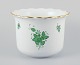 Herend, 
Hungary. 
Chinese Bouquet 
Apponyi Green, 
...