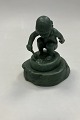 P. Ipsens Enke 
Keramisk 
Figurine af 
Lille Pige med 
Skovl ...