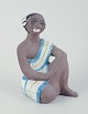 Mari Simmulson 
for Upsala 
Ekeby.
Figur af 
orientalsk ...