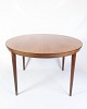 Osted Antik & 
Design 
presents: 
Round 
Dining Table 
With Extension 
Leaves - Teak - 
Severin Hansen 
- Haslev ...