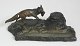 Pegasus – Kunst 
- Antik - 
Design 
presents: 
Inkwell in 
bronze, 19th 
century.