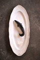 K&Co. presents: 
Rare oval 
Royal 
Copenhagen fish 
dish in 
Princess with 
gold 
decorations. 
from 
1850-70...